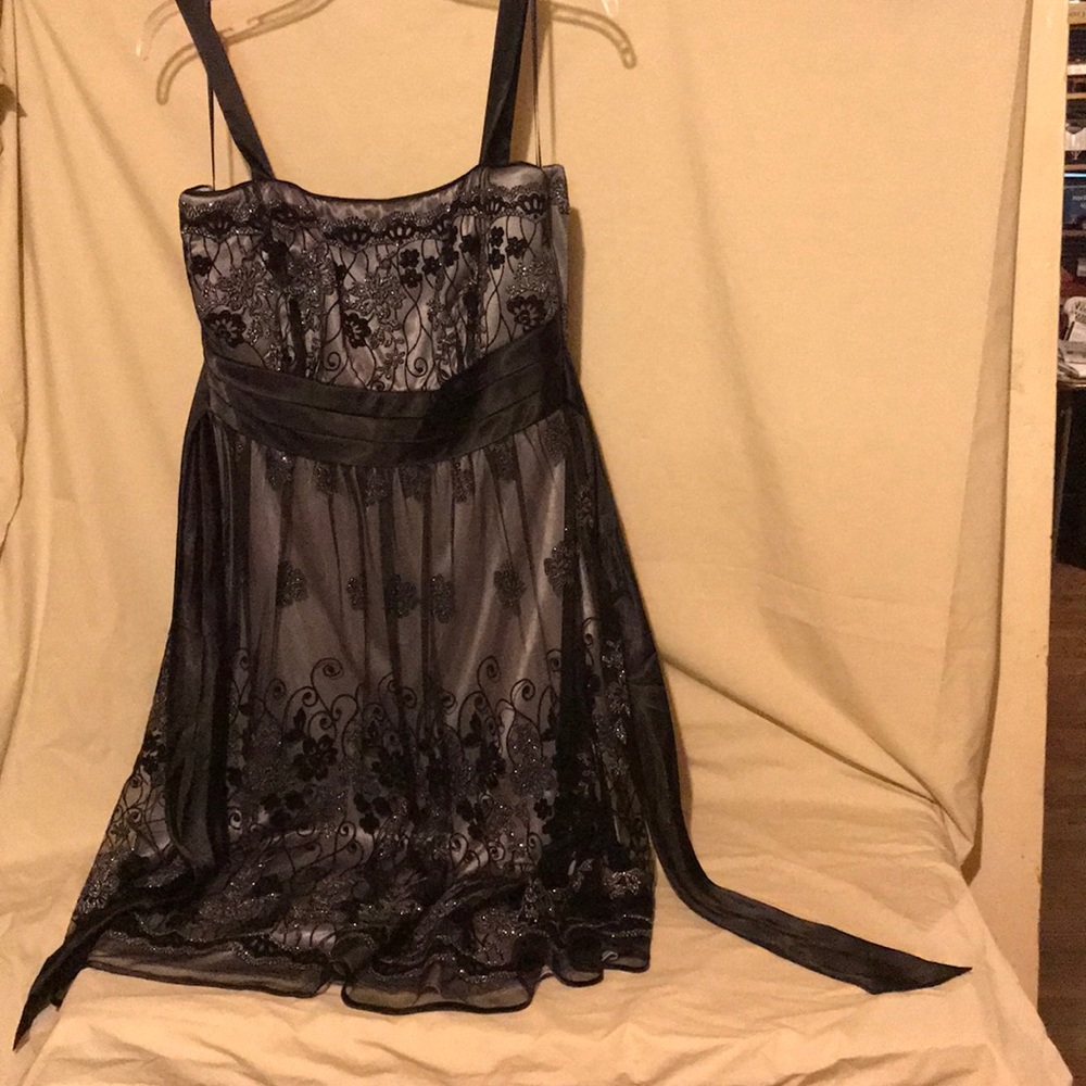 Beautiful black and silver dress